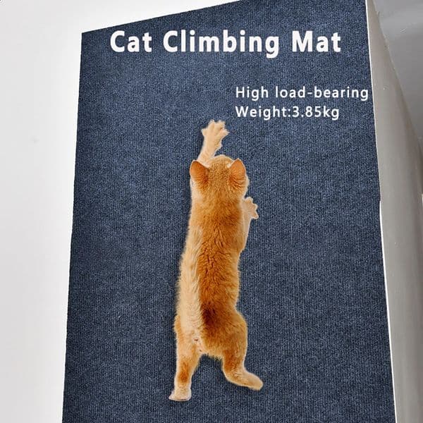 Cat Crawling Mat Scratching Carpet SelfAdhesive Trimmable Cats Scratch Board Anti Furniture Protection 240724