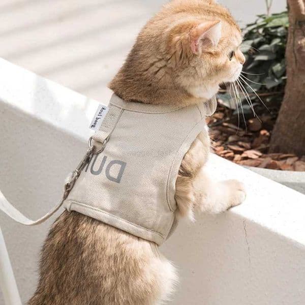 Chest and Back Harness Leash Adjustable Length Pet Traction Rope Collar Cat Supplies Dog D0ADL240725L240725