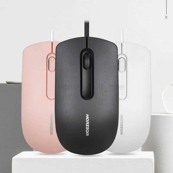 New Wired Mouse USB Optical Mouse Light Scroll Wheel Mice 1200DPI USB Mute Mouse 120cm USB Cable Mice For Laptop Computer PCM240725