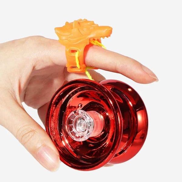 1Pcs Childrens Toys Alloy Flashing Metal Yoyo Funny Toy Yoyo For Kids And Beginners Metal Yo-Yos Outdoor Toys AccessoriesM240725