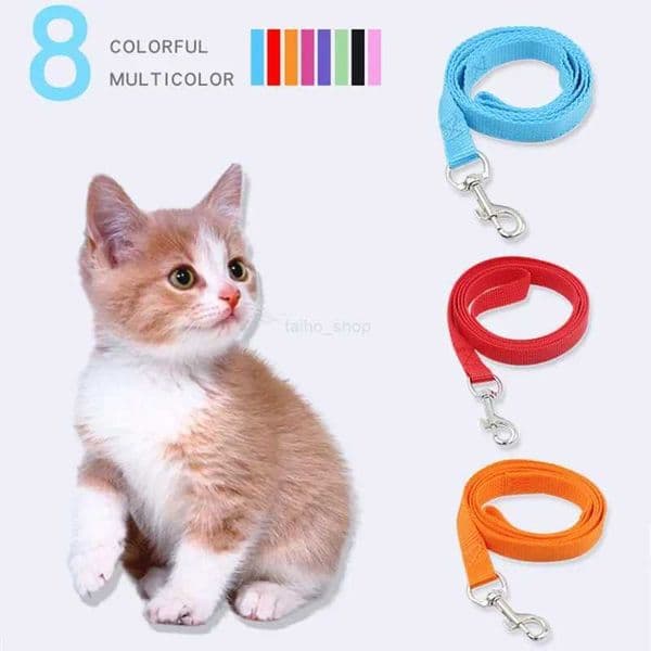 120x1.5cm Puppy Dog Leash Nylon Pet Strap Pull Rope Dog Cat Pet Collar Harness Lead Leashes Belts AccessoriesL240725