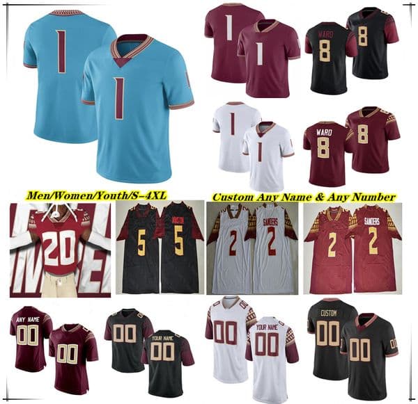 Fsu College Football Jersey Brock Glenn Travis Keon Coleman Lawrance Toafili Kyle Morlock DJ Lundy Patrick Payton Samuel Singleton Jr. Caziah Holmes Ja'Khi Douglas