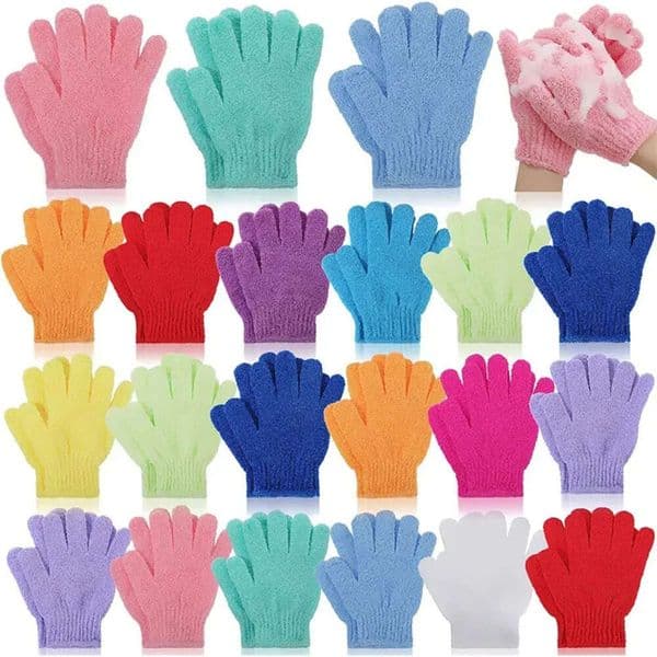 Wholesale Exfoliating Gloves Bath Brushes Shower Spa Massage Body Scrubs Dead Skin Cell Remover Solft And Suitable For Men Women
