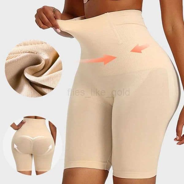 Women High Waist Shaper Shorts Breathable Body Shaper Slimming Tummy Underwear Panty Shapers Waist Trainer Body Shaper AbdomenL240727