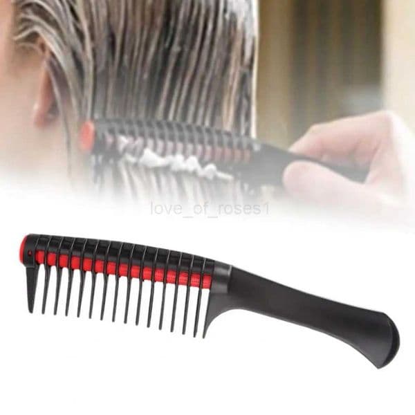 for Home Anti-knotting Salon Comb Stylish Plastic Women Hair Comb for HomeM240727