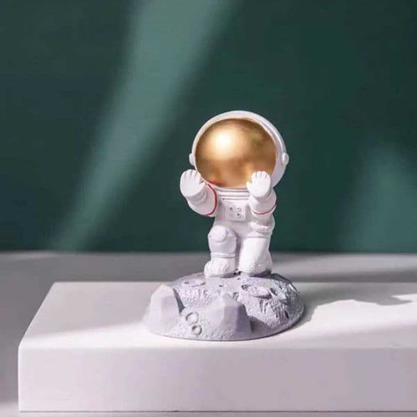 Astronauts Spaceman Mobile Phone Holder Bracket Stand Astronaut Mobile Phone Bracket Ornaments PortableM240725