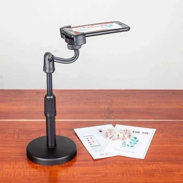 Desktop Tripod for Phone Smartphone Iphone with Phone Holder Stand Bracket Tripe for Mobile Telefoon Statief Stand TableM240725