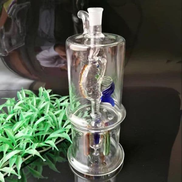 Fish Four Claw Mute Hookah Filter ,Wholesale Bongs Oil Burner Pipes Water Pipes Glass Pipe Oil Rigs Smoking