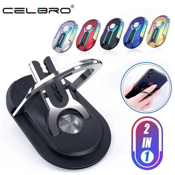 Upgrade Finger Ring For Phone Car Holder Bracket Air Vent Mount Stand Supporto Smartphone Auto For Samsung IPhone Houder AutoM240725