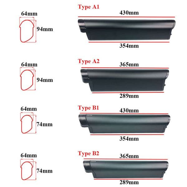 Crussis Integrated 48V 36V Integrated Battery 10.4Ah 12Ah 12.8Ah 13Ah 14Ah Biktrix Swift Lite Akku Replacement