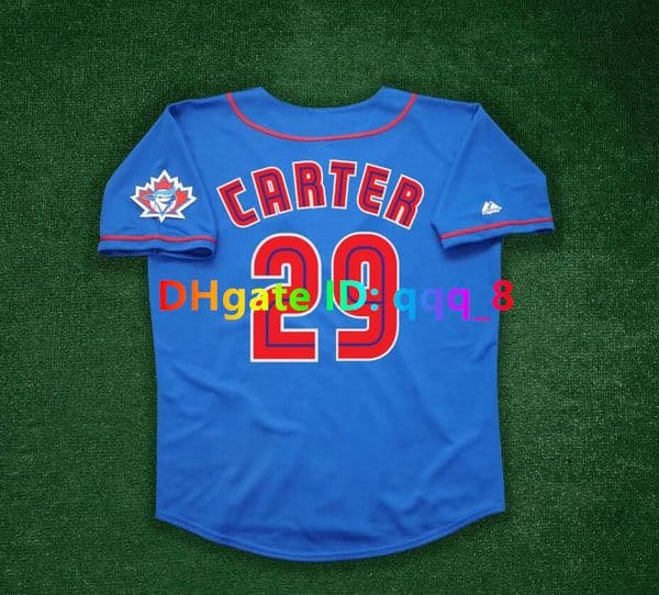 Joe Carter Roger Clemens 1997 2001 Blue Jay Baseball Jersey Jose Canseco Chris Carpenter Roy Halladay David Vernon Wells