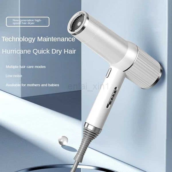 Professional Strong Wind Salon Hair Dryer Quick Dry Cold And Hot Air Negative Ion 1000w Silent Hair Care Powerful HairdryerY240729