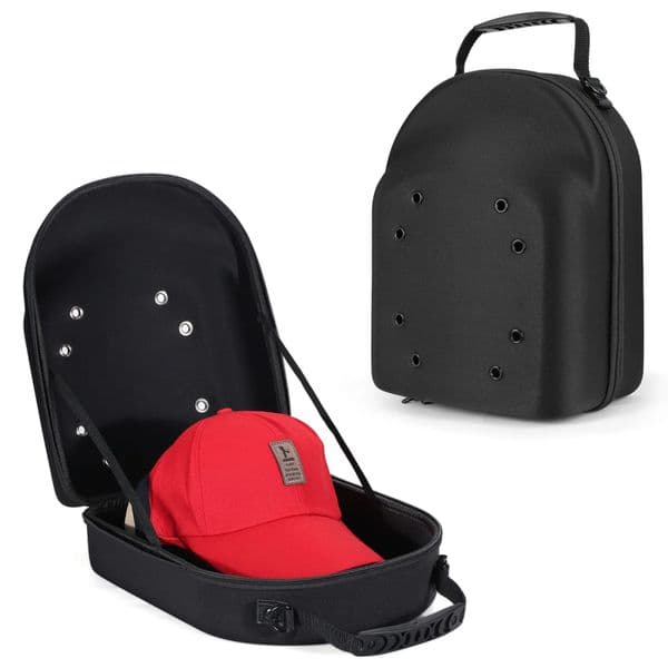 Travel Unisex Hat Baseball Case Sport High Quality Carrier Box Display Carrying Bags Solid Color