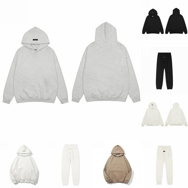 Designer Hoodie Solid color weatshirts Hoodies Sweater Mens Pullover Oversize High Street Unisex Streetwear Hooded loose sweatshir Clothing