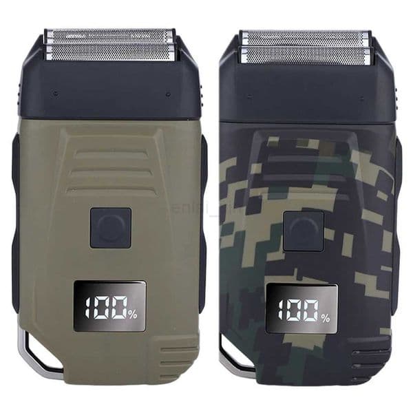 Men Facial Stubble Shaver Powerful Bald Head Shaving Machine USB Charging Waterproof Professional ToolY240729