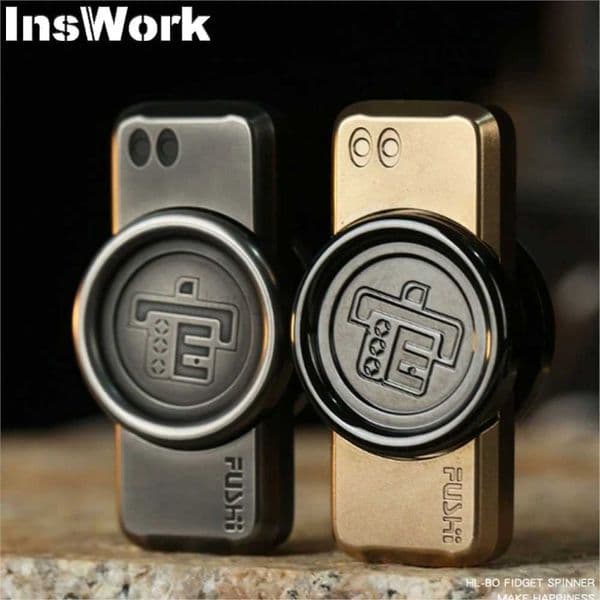 Fingertip Gyro Finger Zirconium Metal Stress Relieving Toy Gift EDC Handspinner Fidget Spinner MetalM240729