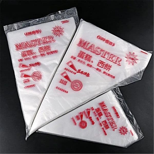 10Pcs Disposable Pastry Piping Bags Cake Decoration Kitchen Icing Nozzle Food Cup Baking Tools For 240729