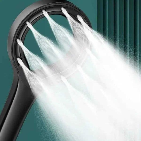 Single mode spray shower head hydrotherapy high-pressure information large panel booster handheld bathroom faucet spray accessoriesW240730