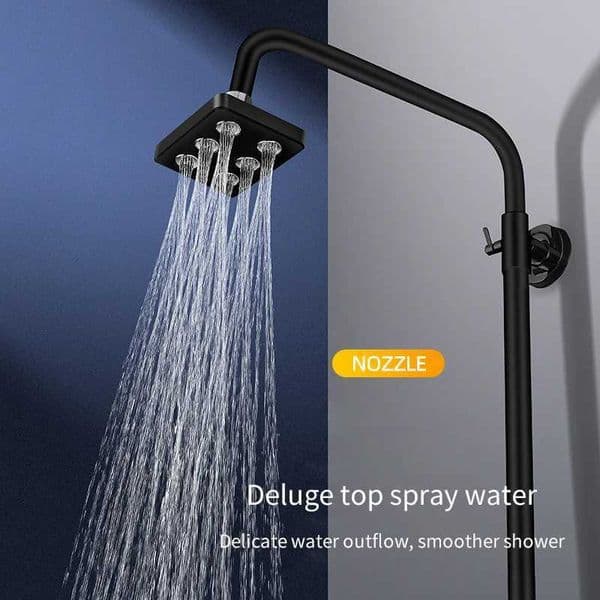 High pressure mini rain shower magic water flow rain shower head - water-saving shower bathroom accessories shower headW240730