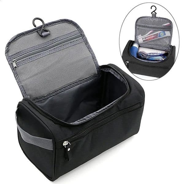 Zipper mens waterproof makeup bag beauty 240729