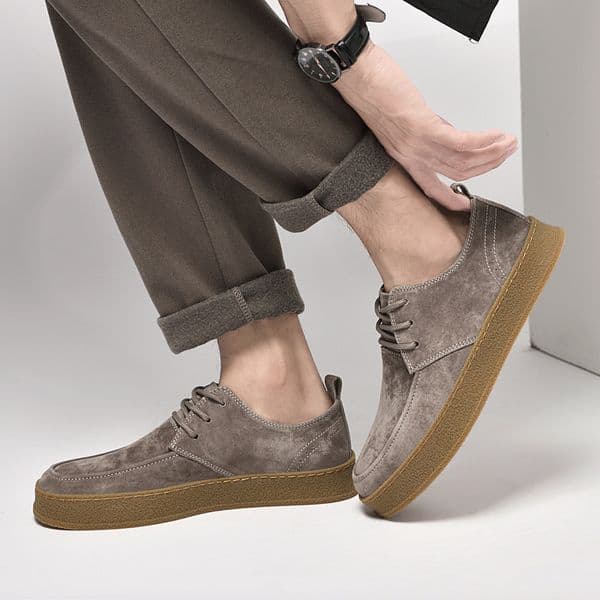 New 2022 Brand Suede Tendon Sole Oxford Men Outdoor Sneakers Fashion Casual High Quality Designer Shoes ba62 3a75b