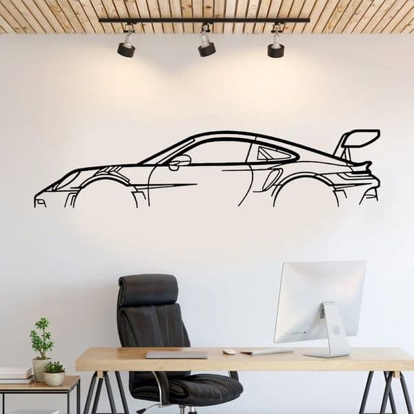 Car Silhouette Wall Art Sticker Vinyl Home Decor Automotive Service Center Garage Car Beauty Shop Decoration Decals Murals S610 240730