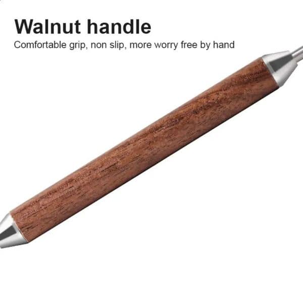 Rosewood Latte Pull Flower Needle Professional Barista Coffee Latte Cappuccino Espresso Decorating Art Pen Cafe Kitchen Decor 240731
