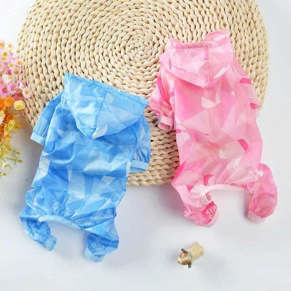 Thin Dog Clothes Jackets for Small Medium Dog Nylon Elastic Sleeve Puppy Dog Jacket Summer Sun Protection Coat Chihuahua CostumeXJ240731