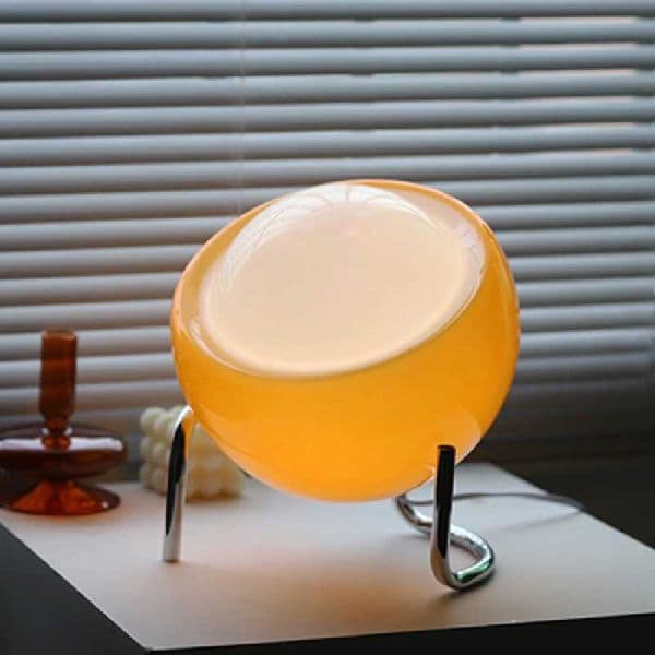 Bauhaus Medieval Indoor Table Lamp Bedroom Bedside Living Room Glass Creative Decoration Desk Lamp Nordic LED Retro Night Lights B240904