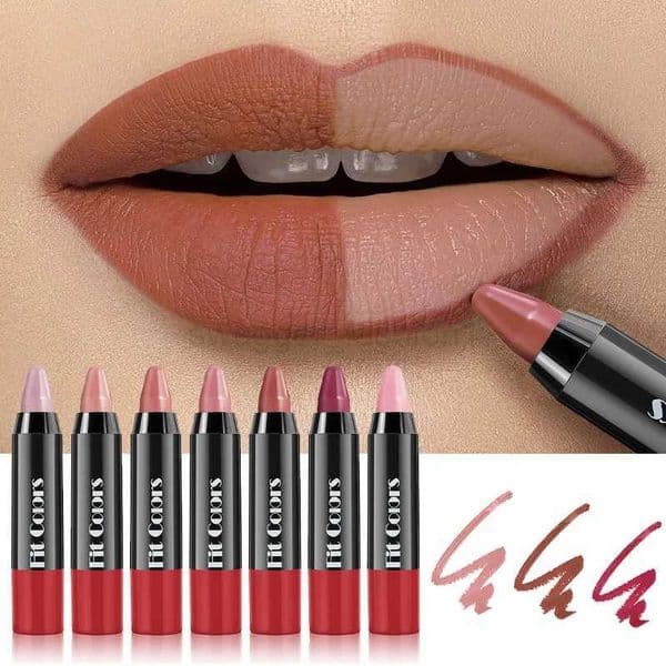 New Nude Brown Lipstick Crayon High Pigmented Cream Velvet Matte Lip Liner Pen Long Lasting Lip Outline Contouring Tint MakeupXJ240731