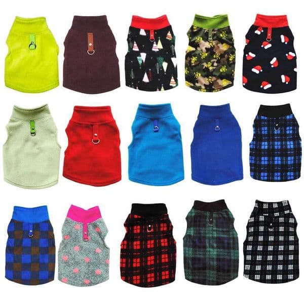 Winter Fleece Pet Dog Clothes Puppy Clothing French Bulldog Coat Pug Costumes Jacket For Small Dogs Chihuahua Vest PulloverXJ240731