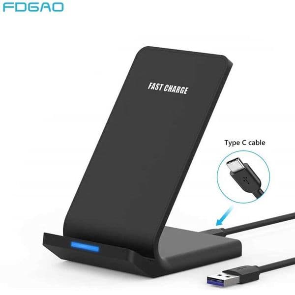 FDGAO 15W Wireless Charger Type C USB Cable for iPhone 15 14 13 12 11 Pro XR XS Max Fast Charging Stand For Samsung S24 S23 S22M240731