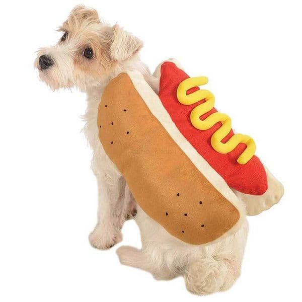 Novelty Halloween Dog Costumes Puppy Pet Clothes Funny Hot Dog Dressing Up Jacket Coats For Small Medium Dogs Cats Pet ProductsXJ240731