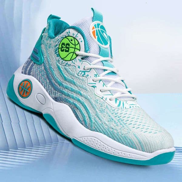 Men Ddmysports S New Flying Woven Basketball Mesh Breathable Travel Sneakers Trend Casual Running Shoes Blue Free Shipping Outdoor neakers hoes hipping