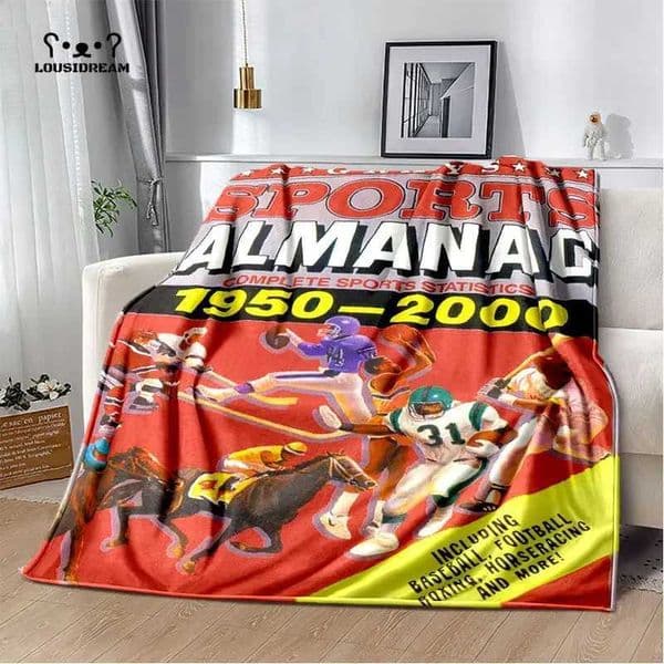 Luxury Designer Throw Classic Movie Back To The Future Flannel Throw Blanket Cartoon Blankets Sofa h Cover Travel Camping Living Room Bedroom Decoration Y24073