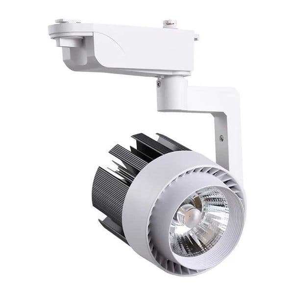 LED Track Light 30W COB Aluminum Track Rail Spot Lamp Rail Spotlights For Clothes Shop Window display lighting 110V 220VCL240730