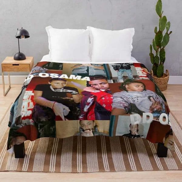 2026 Luxury Designer H Dd Osama Throw Blanket Flannels Funny Gift Cosplay Anime Blankets cologne perfume Y240730 Free Shipping Shipping