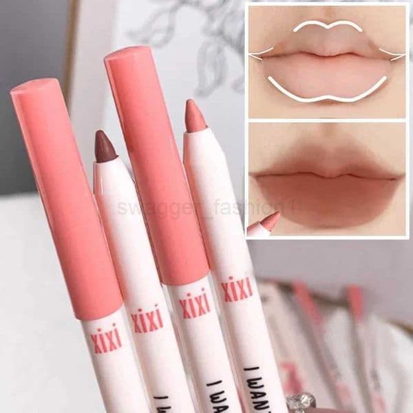 Lip Liner Pencil Waterproof Sexy Nude Matte Contour Tint Lipstick Long Lasting Non-stick Cup Smooth Lipliner Make Up ComesticsXJ240731