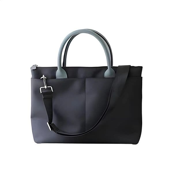 Crossbody Briefcase 14inch Laptop Bag Minimalist Fashion Unisex Waterproof Nylon Universal Large Capacity Tote Handbag 240730