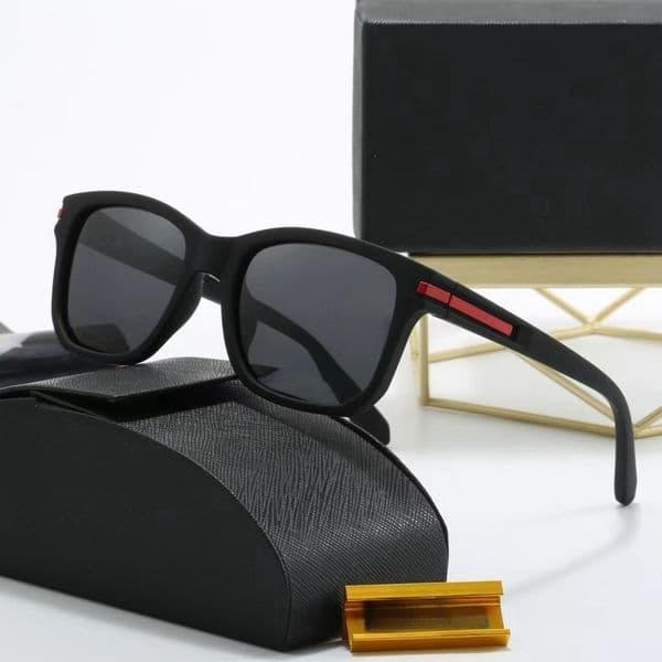 Designer sunglasses Men women fashion letter logo luxury Full Frame Sunshade mirror polarized UV400 protection Glasses With box