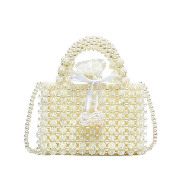 CMM Little Fairy Bag New Fashion Beaded Weaving Handheld Crossbody Stylish Tote Bag