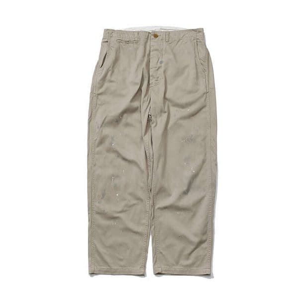 Speckle Style BOWWOW Retro Fashion Men's High Quality Straight Leg Casual Khaki Pants