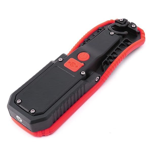 60W Portable LED Work Lamp Magnetic Flashlight Torch With Hangings Hook
