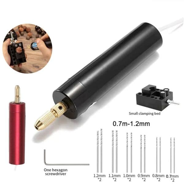 Portable Mini Electric Drill Hand Rotary 2025 Set Engraver Pen Jewelry Tools For Epoxy new Resin Making DIY Wood Craft