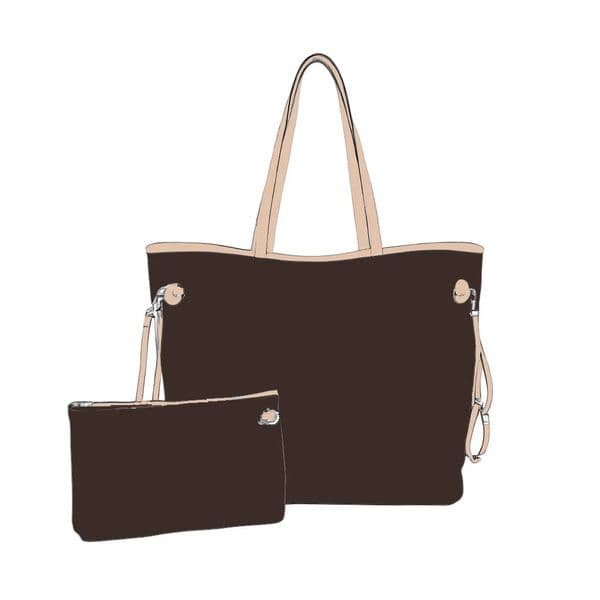Luxury Tote Bag Designer Handbags shopping purse woman Fashion Classic Real leather Flower Checked Shoulder hand bag beach bag wallet High Quality mm