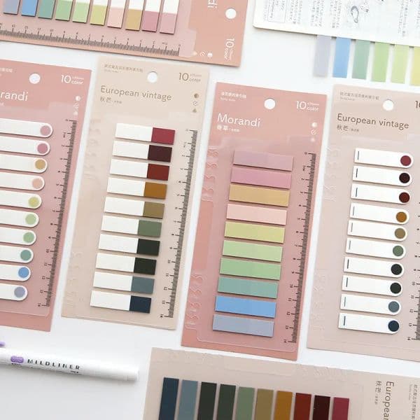 200 new Sheets Transparent 2025 Post Its Sticky Notes Paper Self-Stick Memo Pads Waterproof Stationery Stickers School Office Supplies