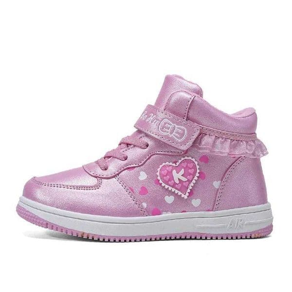 High Quality Childrens Winter Girls Boots 4-10 Years Old Warm Shoes Plush Comfortable Smooth Anti slip Ankle Boots T241102