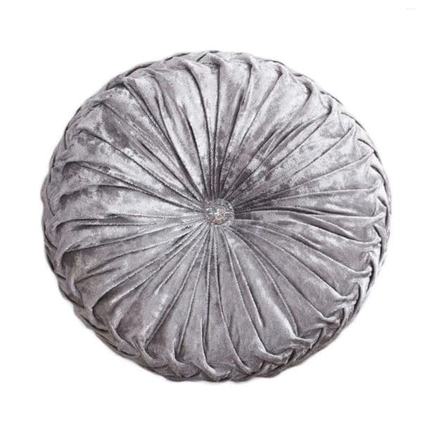 Pillow Pumpkin Throw For Couch Velvet Pleated Sofa Chair Bed Car Home Decoration