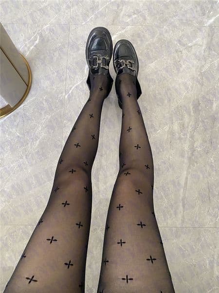 Socks & Hosiery designer Ff Silk Stockings Woman Sexy Tights Black Girls Elastic Women Legging Pantyhose Fashion Stocking Anti-Hook Pantyhoses Underwear A9b