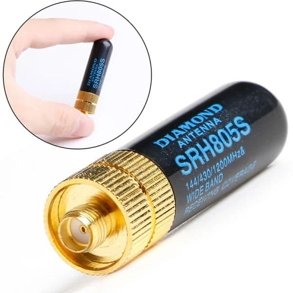 E56B DIAMOND SRH805S SMA-F Female Dual Band Antenna GT-3 UV-5R BF-888s Radio